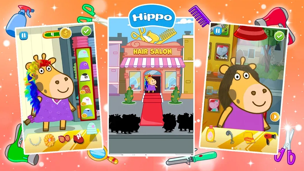 Скачать взлом Hair Salon: Fashion Games [MOD: безлимитные деньги и все предметы открыты] — скриншот 5