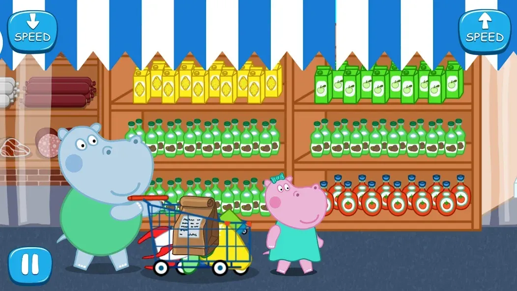 Скачать Kids Supermarket: Shopping [MOD: безлимитные монеты и все товары доступны] — скриншот 5