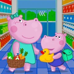 Скачать Kids Supermarket: Shopping [MOD: безлимитные монеты и все товары доступны]
