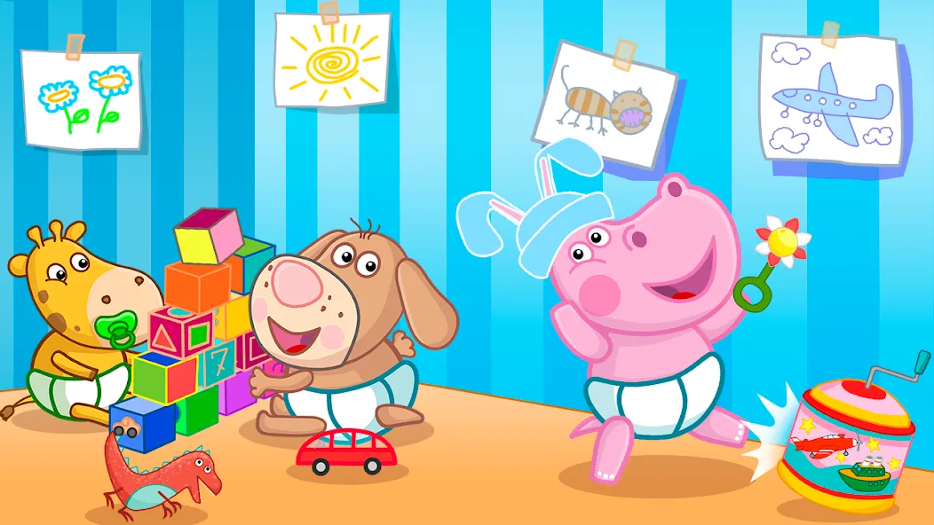 Взломанная Baby Care Game [MOD: безлимитные деньги и ресурсы] на Андроид — скриншот 2