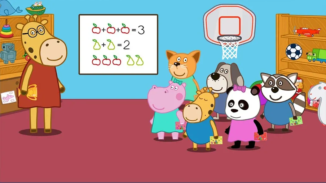 Kindergarten: Learn and play [MOD: обучение и игры без ограничений] последняя версия — скриншот 1