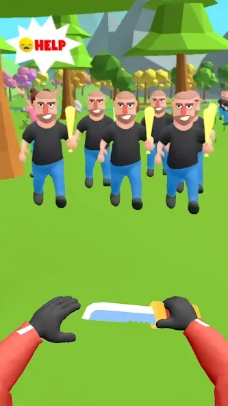 Hit Master 3D - Knife Assassin [MOD: безлимитные ножи и открыты уровни] — Скачать бесплатно (APK) — скриншот 2