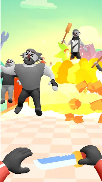 Hit Master 3D - Knife Assassin [MOD: безлимитные ножи и открыты уровни] — Скачать бесплатно (APK) — скриншот 5