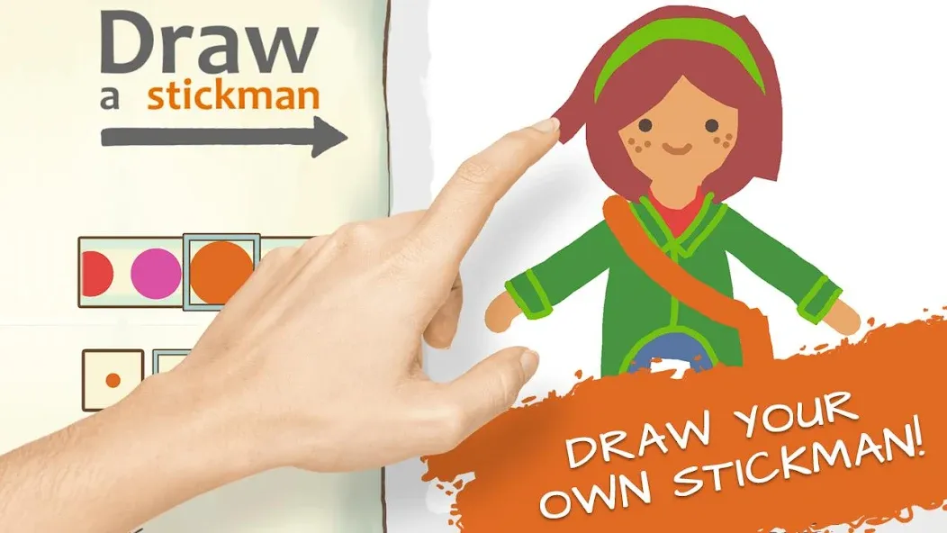 Взломанная Draw a Stickman: EPIC 2 [MOD: разблокированы все уровни и персонажи] на Андроид — скриншот 2