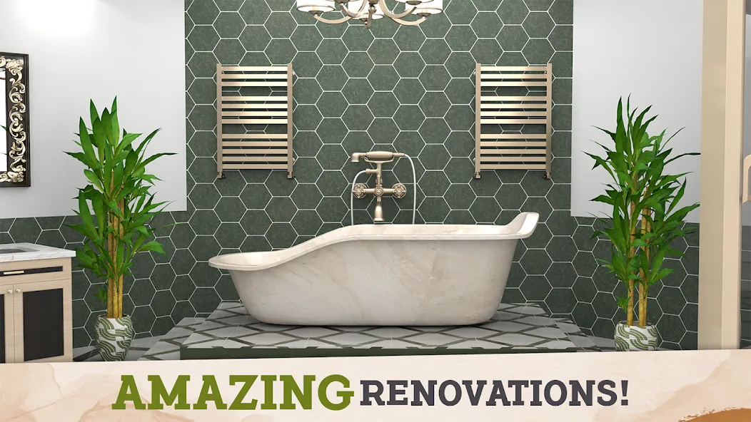 Взломанная Design Home Dream House Games [MOD: безлимитные деньги и мебель] на Андроид — скриншот 5