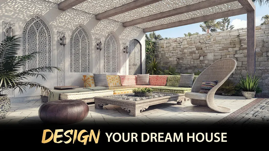 My Home Design: My House Games [MOD: безлимитные деньги и все предметы открыты] последняя версия — скриншот 1