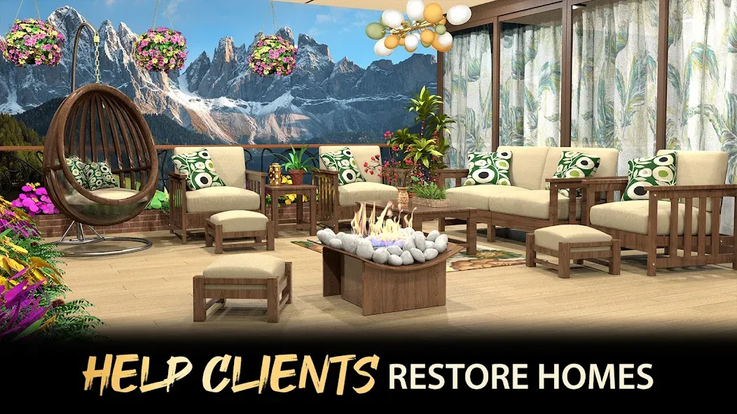 My Home Design: My House Games [MOD: безлимитные деньги и все предметы открыты] последняя версия — скриншот 4