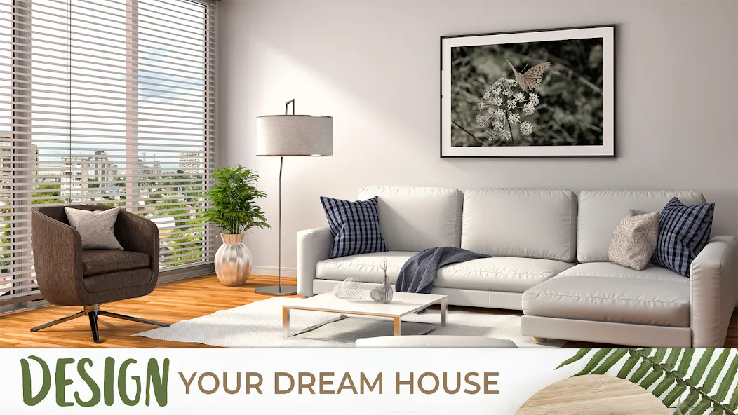 Скачать My Home Makeover Design: Games [MOD: безлимитные деньги и всё открыто] — скриншот 1