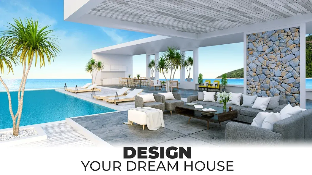Скачать My Home Makeover: House Design [MOD: безлимитные деньги и все предметы открыты] — скриншот 1