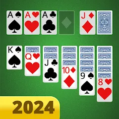 Взломанная Classic Solitaire - Klondike [MOD: без рекламы и все карты открыты] на Андроид