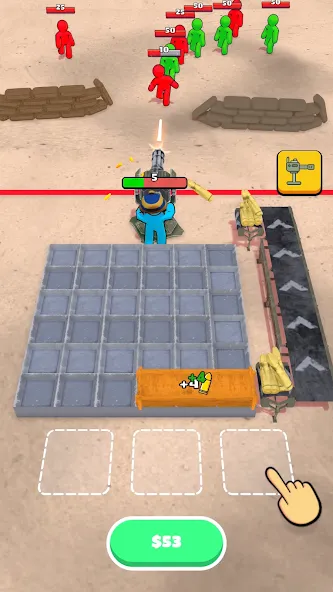 Ammo Fever: Tower Gun Defense [MOD: безлимитные патроны и усиленная башня] (Бесплатно / APK) — скриншот 1