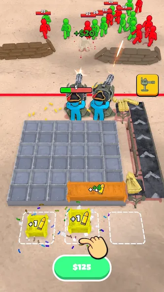 Ammo Fever: Tower Gun Defense [MOD: безлимитные патроны и усиленная башня] (Бесплатно / APK) — скриншот 2