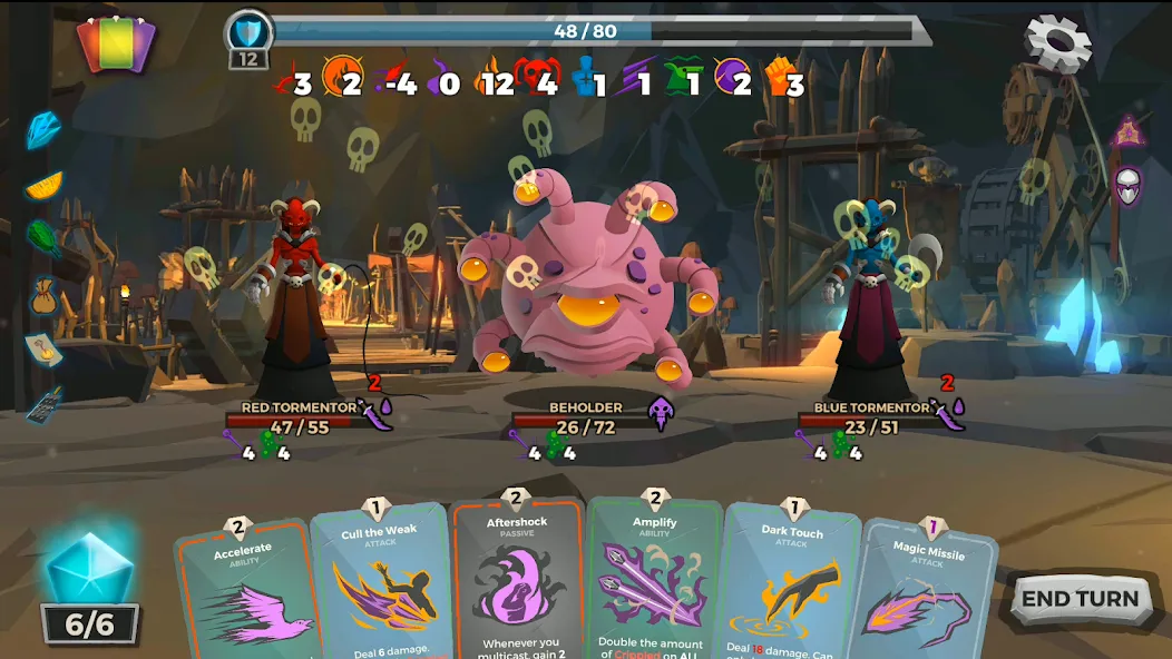 Скачать Dungeon Tales: RPG Card Game [MOD: безлимитные деньги и открыты все уровни] на телефон — скриншот 4