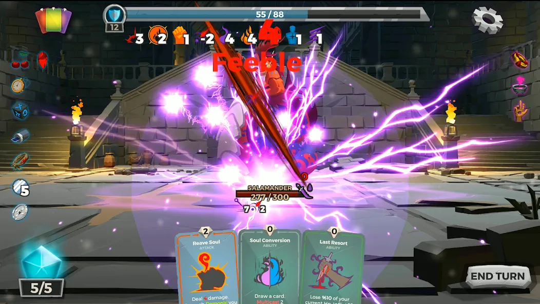Скачать Dungeon Tales: RPG Card Game [MOD: безлимитные деньги и открыты все уровни] на телефон — скриншот 5