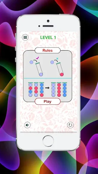 Скачать Bubble sort bubbling maker fun [MOD: без рекламы и все уровни открыты] — скриншот 5