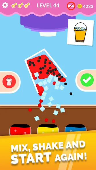Bubble Tea! [MOD: бесконечные монеты и все рецепты] на Андроид — скриншот 4