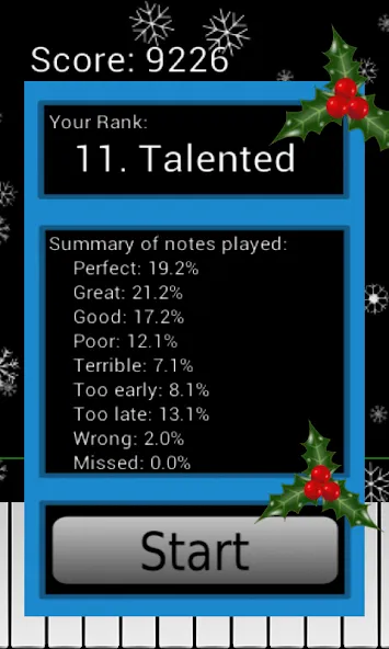 Christmas Piano [MOD: зимние песни и все клавиши] (Бесплатно / APK) — скриншот 2