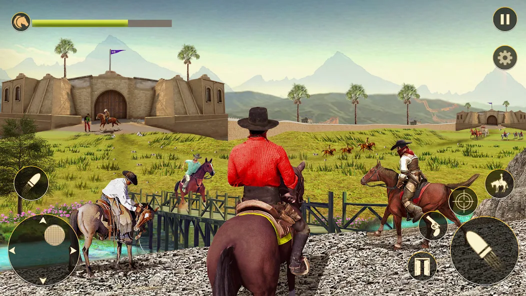 Взломанная Horse Riding Rivals Horse Race [MOD: безлимитные монеты и лошади] на Андроид — скриншот 2
