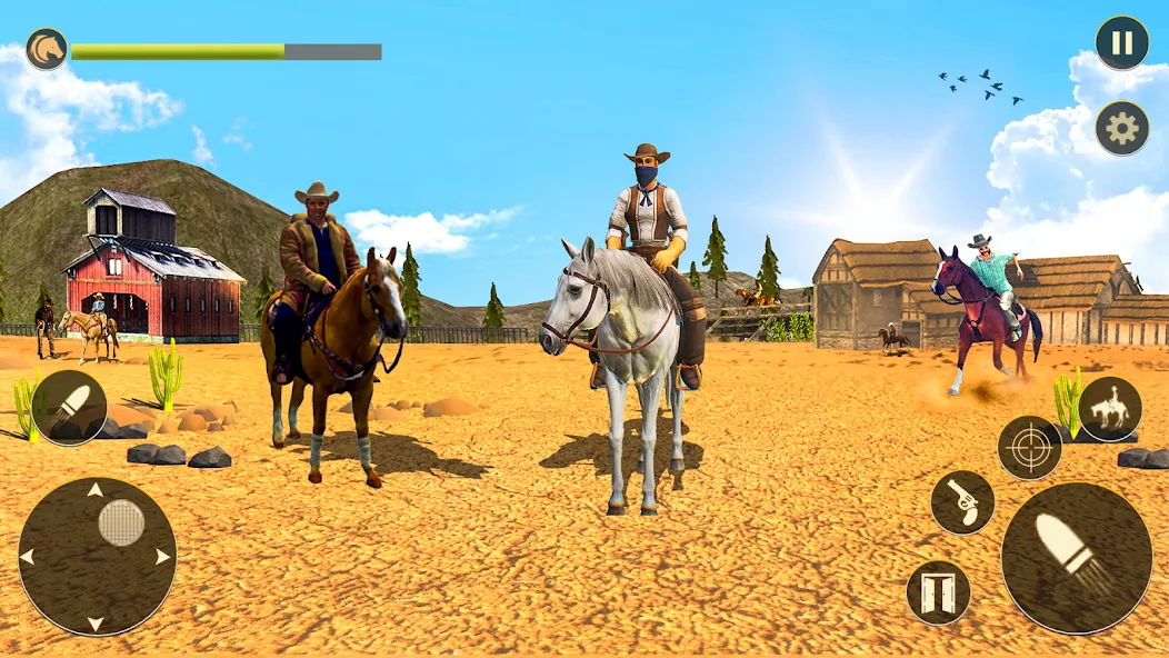 Взломанная Horse Riding Rivals Horse Race [MOD: безлимитные монеты и лошади] на Андроид — скриншот 5