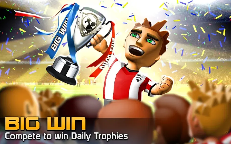 BIG WIN Soccer: World Football [MOD: безлимитные деньги и игроков много] — Скачать бесплатно (APK) — скриншот 4