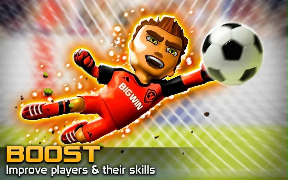 BIG WIN Soccer: World Football [MOD: безлимитные деньги и игроков много] — Скачать бесплатно (APK) — скриншот 5
