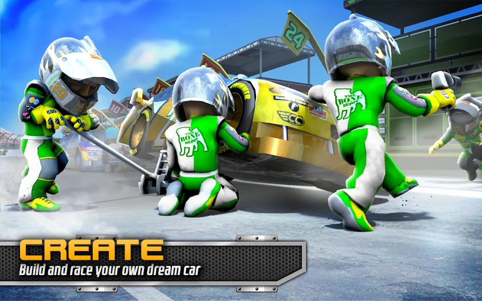 Скачать BIG WIN Racing [MOD: много денег и все машины] — скриншот 1