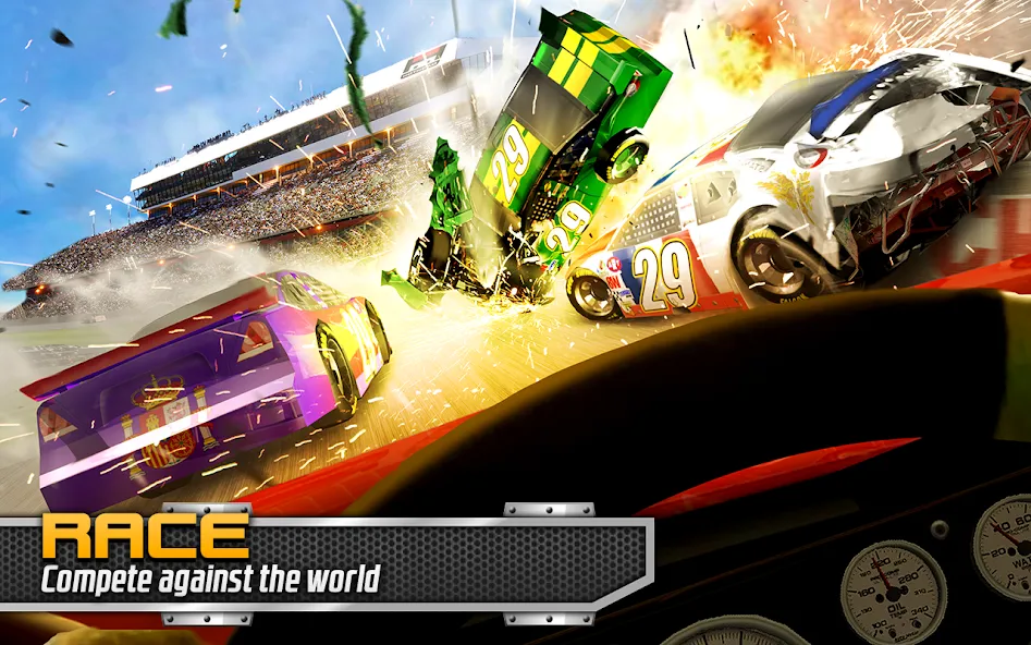 Скачать BIG WIN Racing [MOD: много денег и все машины] — скриншот 4