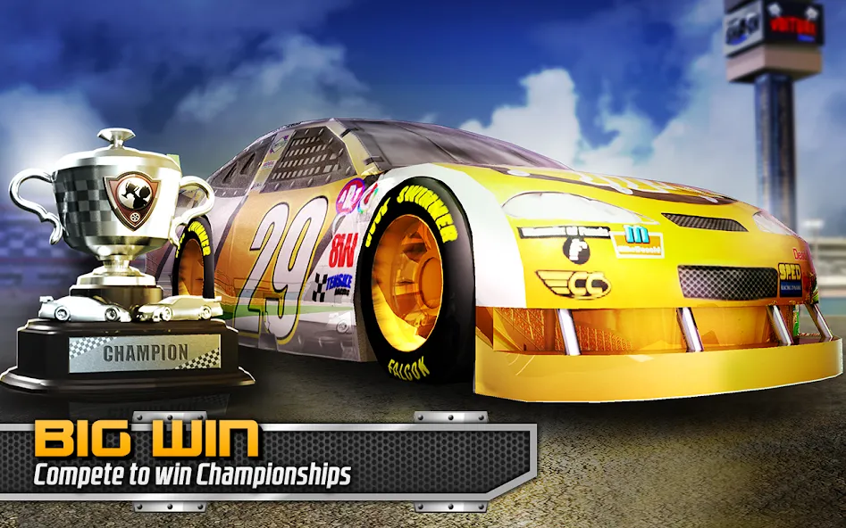 Скачать BIG WIN Racing [MOD: много денег и все машины] — скриншот 5
