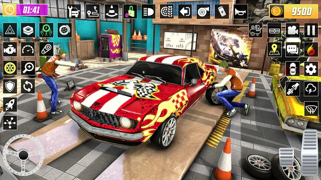 Скачать X Demolition Derby : Car Games [MOD: безлимитные деньги и открыты все машины] на телефон — скриншот 3