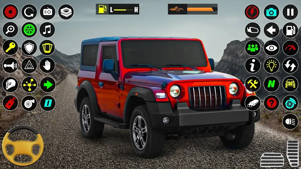Скачать Offroad SUV: 4x4 Driving Game. [MOD: безлимитные деньги и открыты все уровни] на телефон — скриншот 2