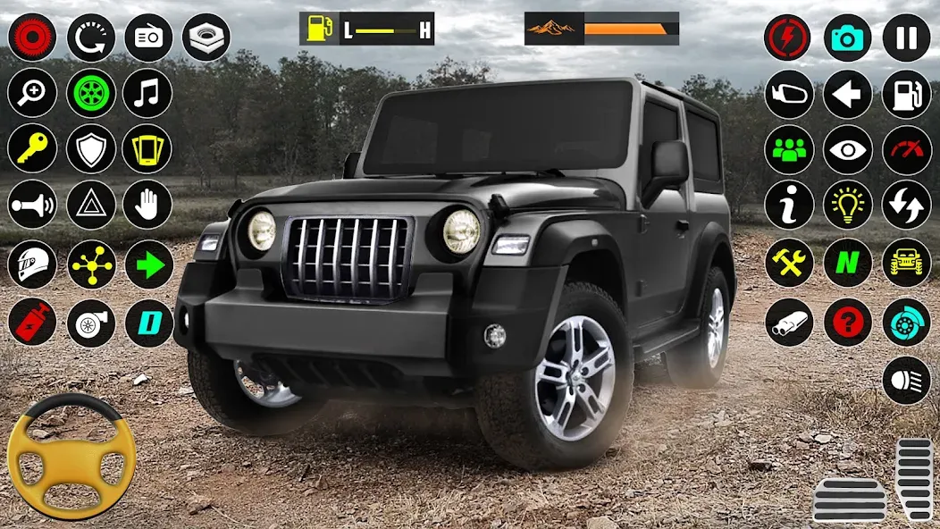 Скачать Offroad SUV: 4x4 Driving Game. [MOD: безлимитные деньги и открыты все уровни] на телефон — скриншот 3