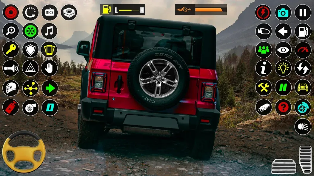 Скачать Offroad SUV: 4x4 Driving Game. [MOD: безлимитные деньги и открыты все уровни] на телефон — скриншот 4