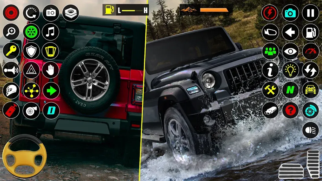 Скачать Offroad SUV: 4x4 Driving Game. [MOD: безлимитные деньги и открыты все уровни] на телефон — скриншот 5