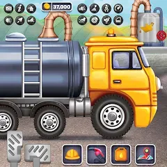 Скачать взлом Oil Tanker Truck Games [MOD: безлимитные деньги и топливо]