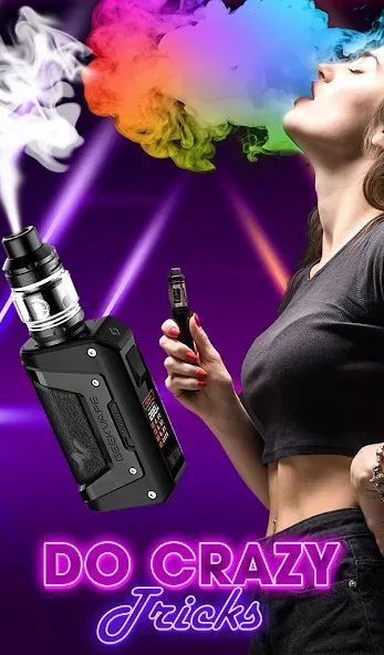 Скачать Vape 'N Pod Trick Simulator [MOD: безлимитные деньги и все устройства открыты] на телефон — скриншот 3