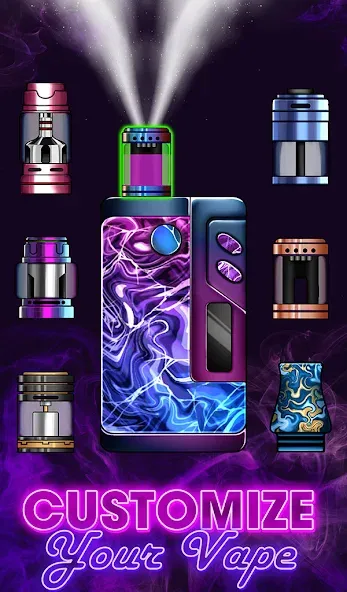 Скачать Vape 'N Pod Trick Simulator [MOD: безлимитные деньги и все устройства открыты] на телефон — скриншот 5