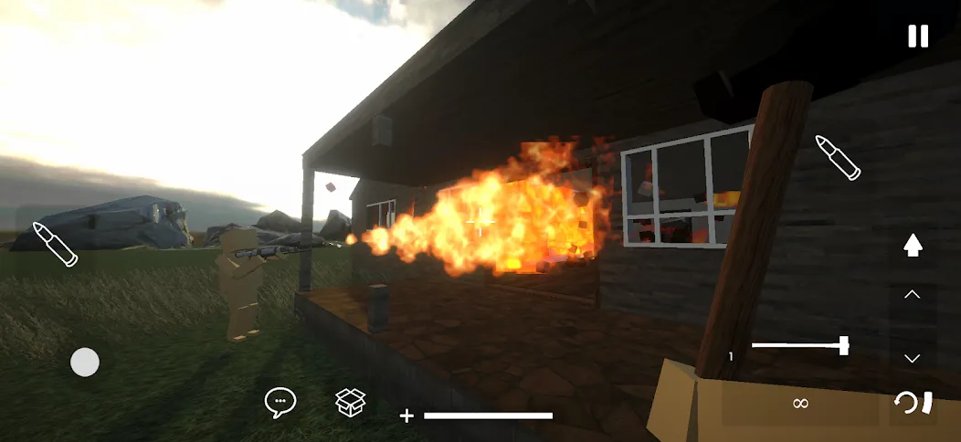Скачать взлом Building Destruction [MOD: разрушение зданий без ограничений] — скриншот 1