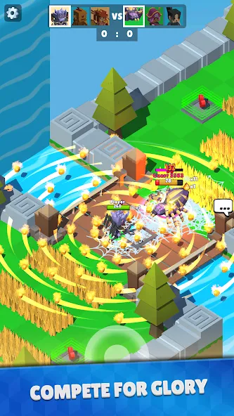 Скачать взлом Hunt Royale: Action RPG Battle [MOD: безлимитные деньги и все герои] — скриншот 5