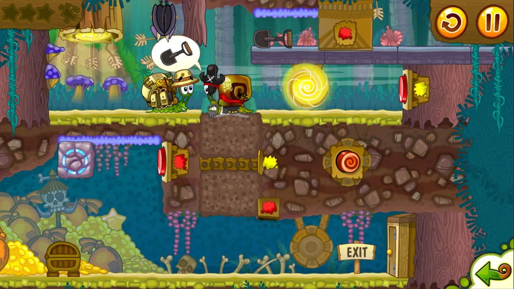 Snail Bob 2 [MOD: безлимитные жизни и все уровни открыты] — Скачать бесплатно (APK) — скриншот 3