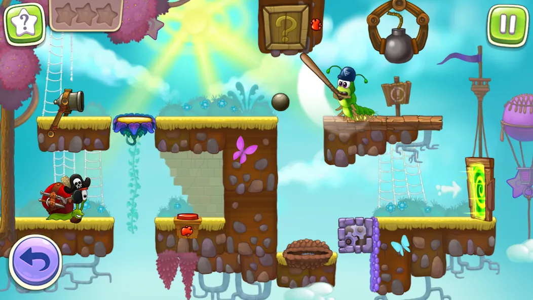 Взломанная Snail Bob 3 [MOD: безлимитные деньги и все уровни] на Андроид — скриншот 5