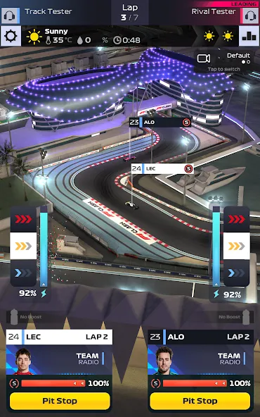 F1 Clash - Car Racing Manager [MOD: безлимитные деньги и улучшения] — Скачать бесплатно (APK) — скриншот 2