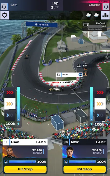 F1 Clash - Car Racing Manager [MOD: безлимитные деньги и улучшения] — Скачать бесплатно (APK) — скриншот 3