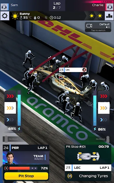 F1 Clash - Car Racing Manager [MOD: безлимитные деньги и улучшения] — Скачать бесплатно (APK) — скриншот 5