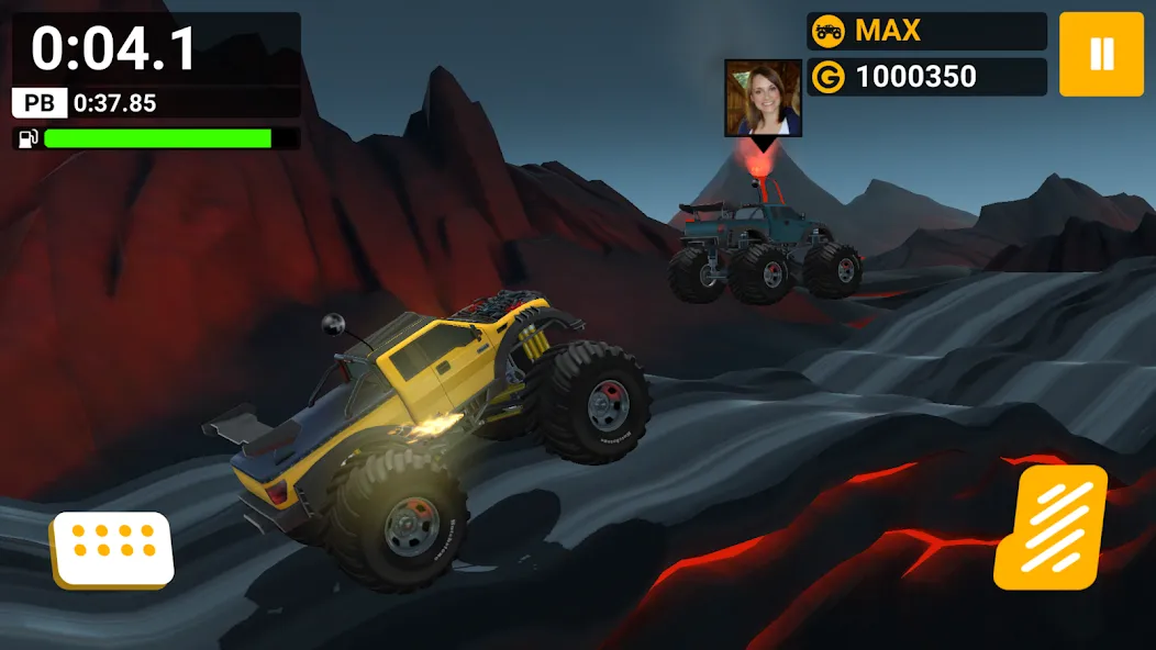Скачать MMX Hill Dash [MOD: безлимитные деньги и топливо] — скриншот 4