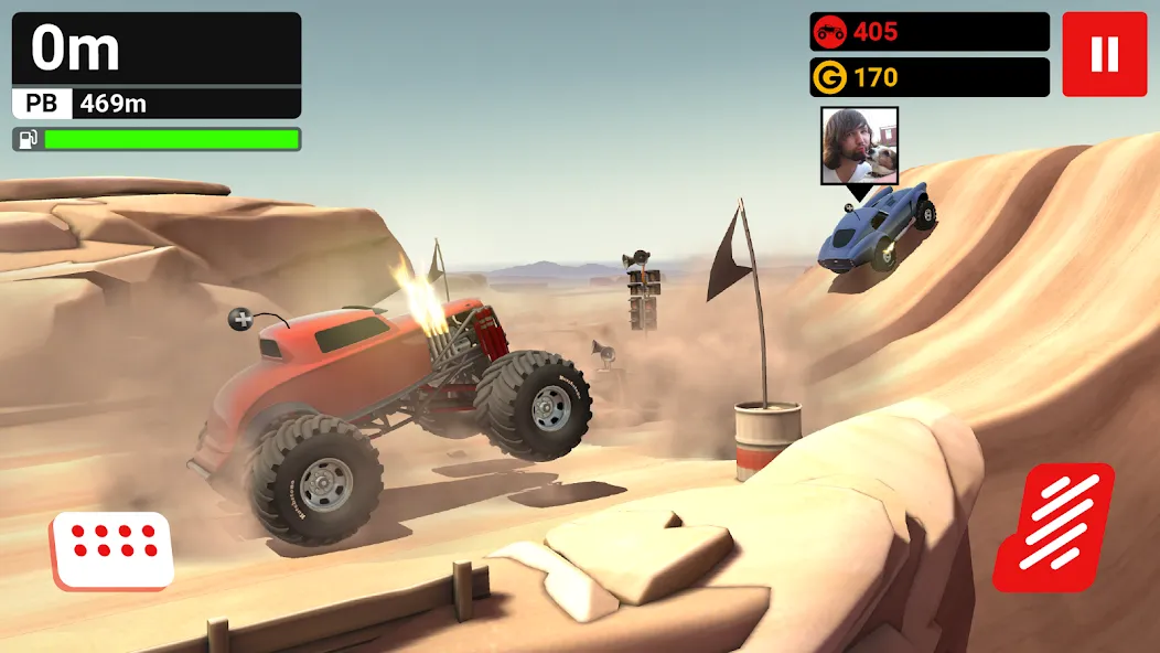 Скачать MMX Hill Dash [MOD: безлимитные деньги и топливо] — скриншот 5