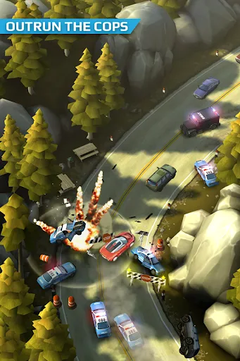Smash Bandits Racing [MOD: безлимитные деньги и все машины открыты] последняя версия — скриншот 5