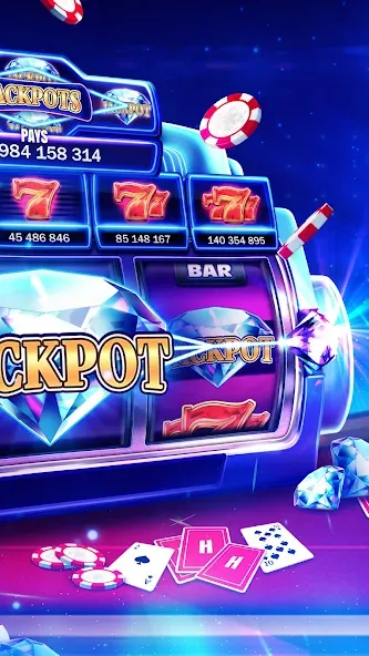 Скачать Huuuge Casino Slots Vegas 777 [MOD: безлимитные монеты и джекпоты] — скриншот 2