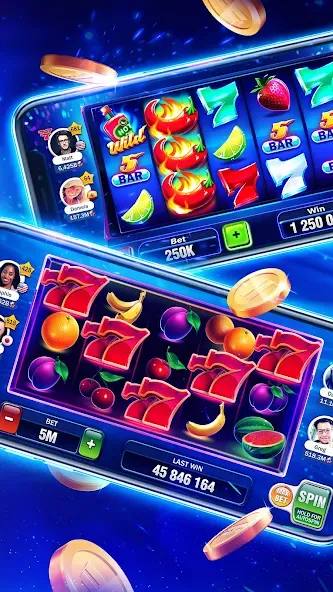 Скачать Huuuge Casino Slots Vegas 777 [MOD: безлимитные монеты и джекпоты] — скриншот 4
