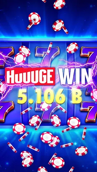 Скачать Huuuge Casino Slots Vegas 777 [MOD: безлимитные монеты и джекпоты] — скриншот 5