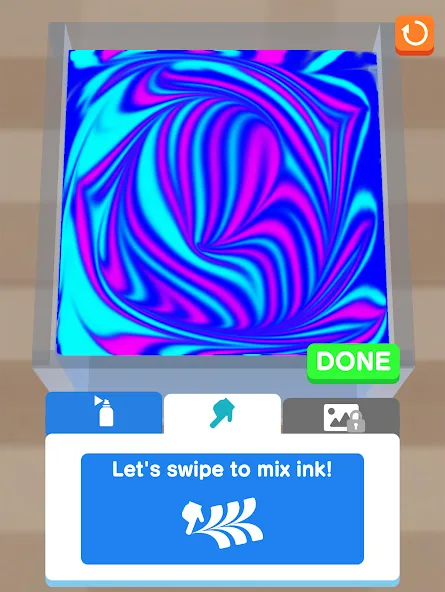 Watermarbling [MOD: без рекламы и много красок] — Скачать бесплатно (APK) — скриншот 3